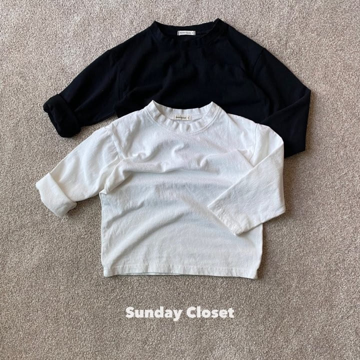 Sunday Closet - Korean Children Fashion - #designkidswear - Sunday Washing Basic Tee