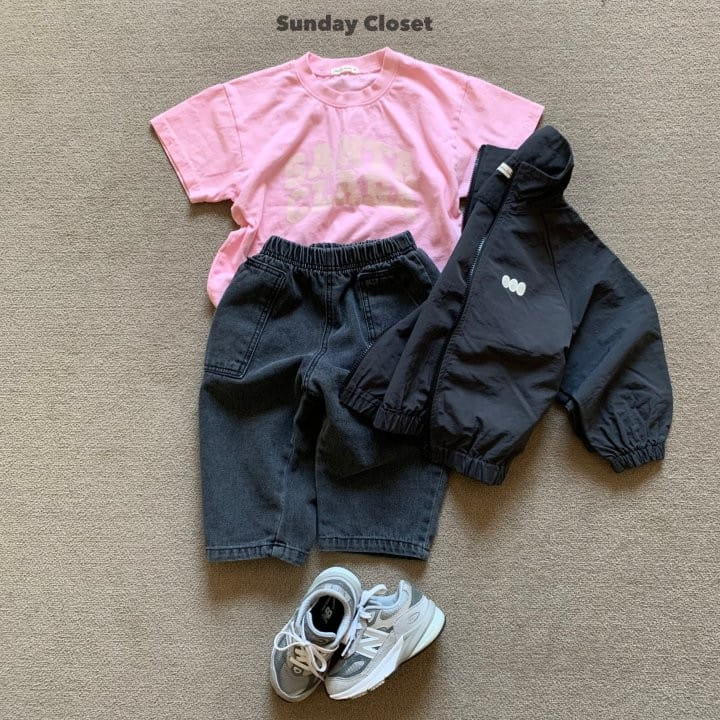 Sunday Closet - Korean Children Fashion - #designkidswear - Pocket Balloon Denim - 8