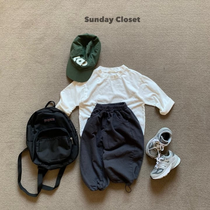 Sunday Closet - Korean Children Fashion - #discoveringself - Sunday Washing Basic Tee - 2