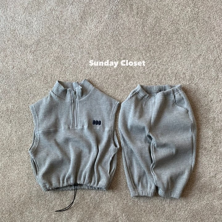 Sunday Closet - Korean Children Fashion - #kidsshorts - Waffle Jogger - 7