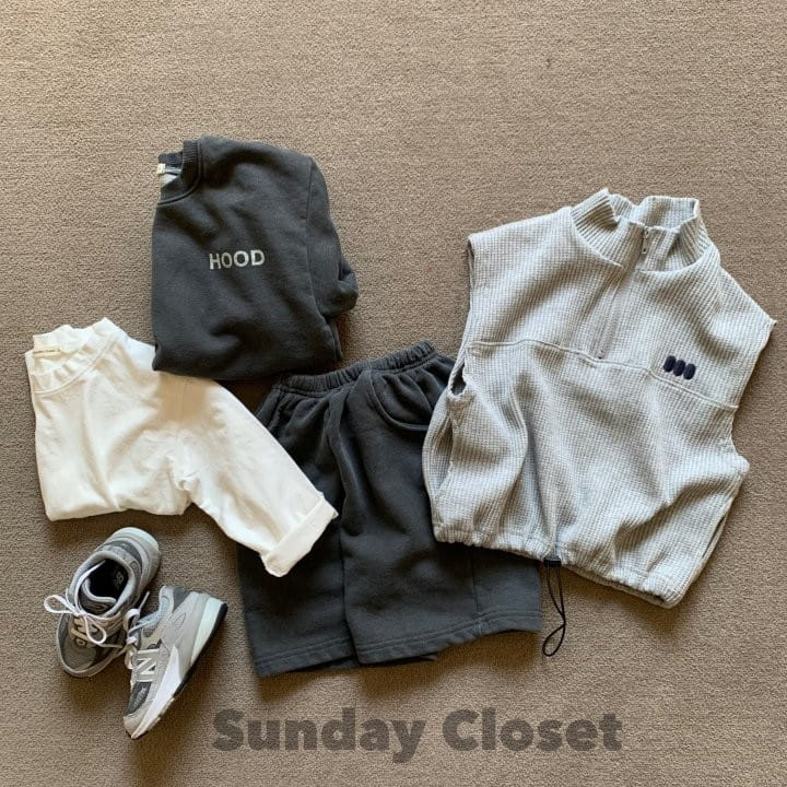 Sunday Closet - Korean Children Fashion - #kidsshorts - Ding Dong Dang Waffle Vest - 3