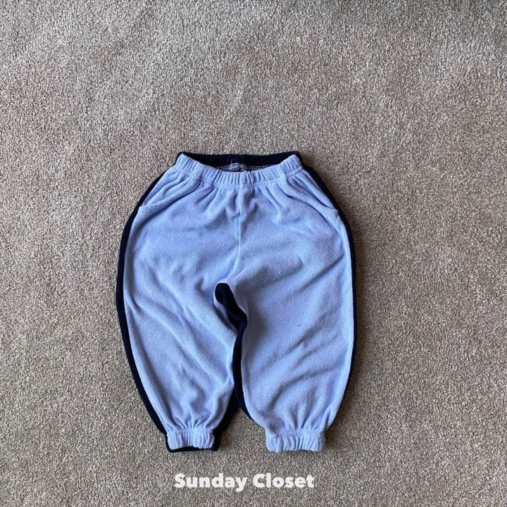Sunday Closet - Korean Children Fashion - #kidsstore - Terry Color Jogger - 7