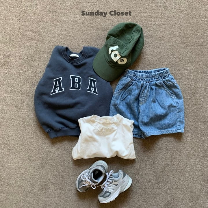 Sunday Closet - Korean Children Fashion - #kidzfashiontrend - ABA Top Bottom Set - 2