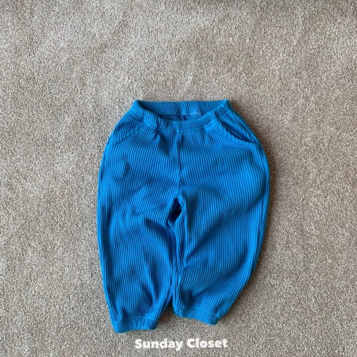 Sunday Closet - Korean Children Fashion - #kidzfashiontrend - Waffle Jogger - 9