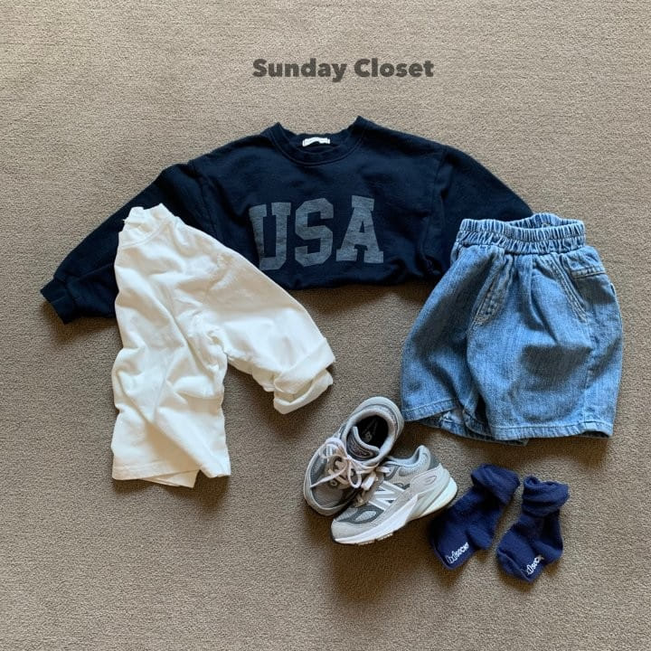 Sunday Closet - Korean Children Fashion - #littlefashionista - Sunday Washing Basic Tee - 8