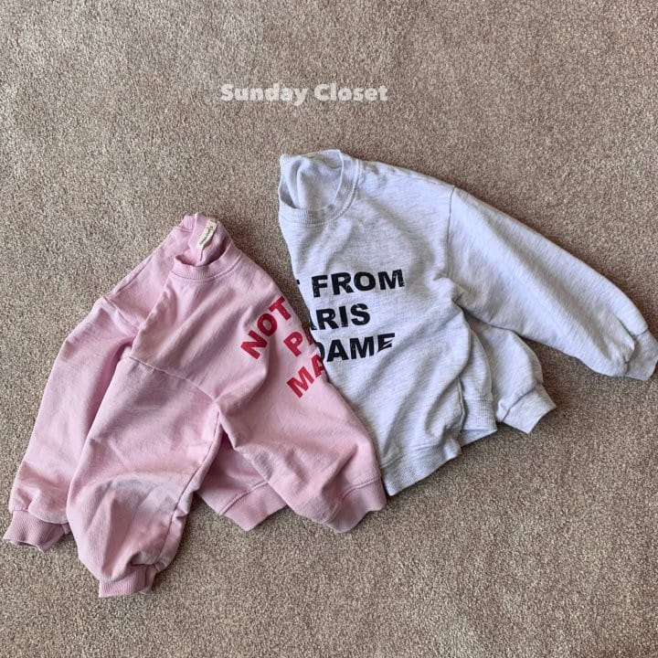 Sunday Closet - Korean Children Fashion - #littlefashionista - Madame Sweatshirt - 7