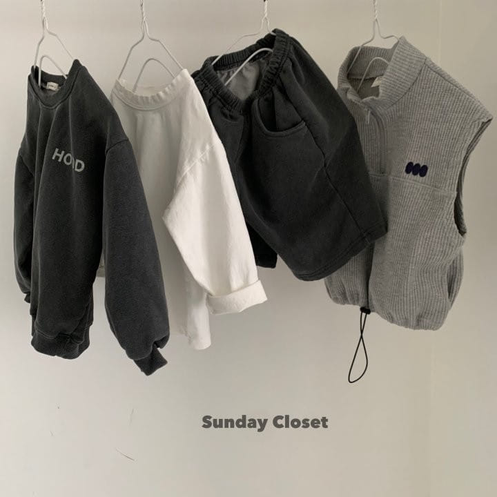 Sunday Closet - Korean Children Fashion - #magicofchildhood - Sunday Washing Basic Tee - 9