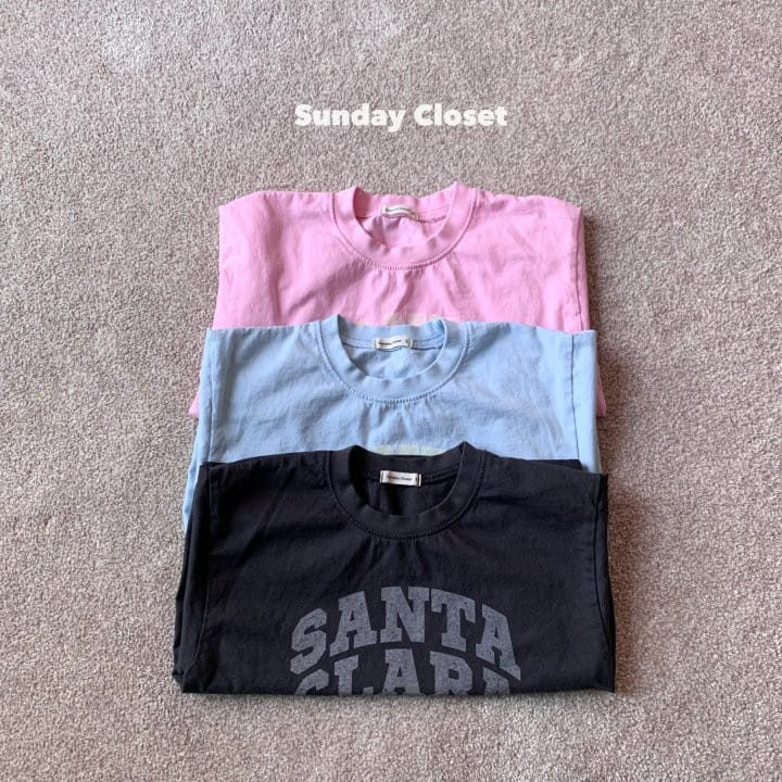Sunday Closet - Korean Children Fashion - #magicofchildhood - Santa Clara Shortsleeve Tee