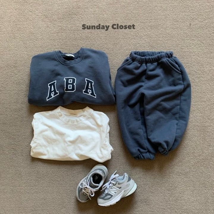 Sunday Closet - Korean Children Fashion - #minifashionista - ABA Top Bottom Set - 6