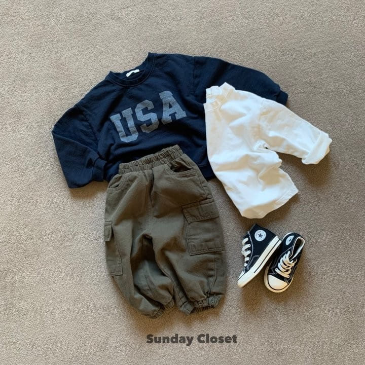 Sunday Closet - Korean Children Fashion - #prettylittlegirls - Sunday Washing Basic Tee - 11