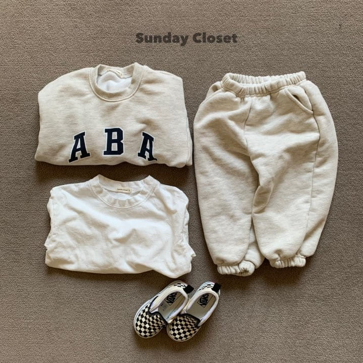 Sunday Closet - Korean Children Fashion - #prettylittlegirls - ABA Top Bottom Set - 7