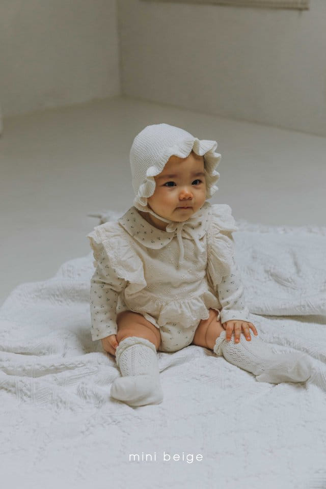 The Beige - Korean Baby Fashion - #babyoutfit - 24 Lace Cape - 2