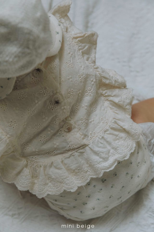 The Beige - Korean Baby Fashion - #onlinebabyboutique - 24 Lace Cape - 5