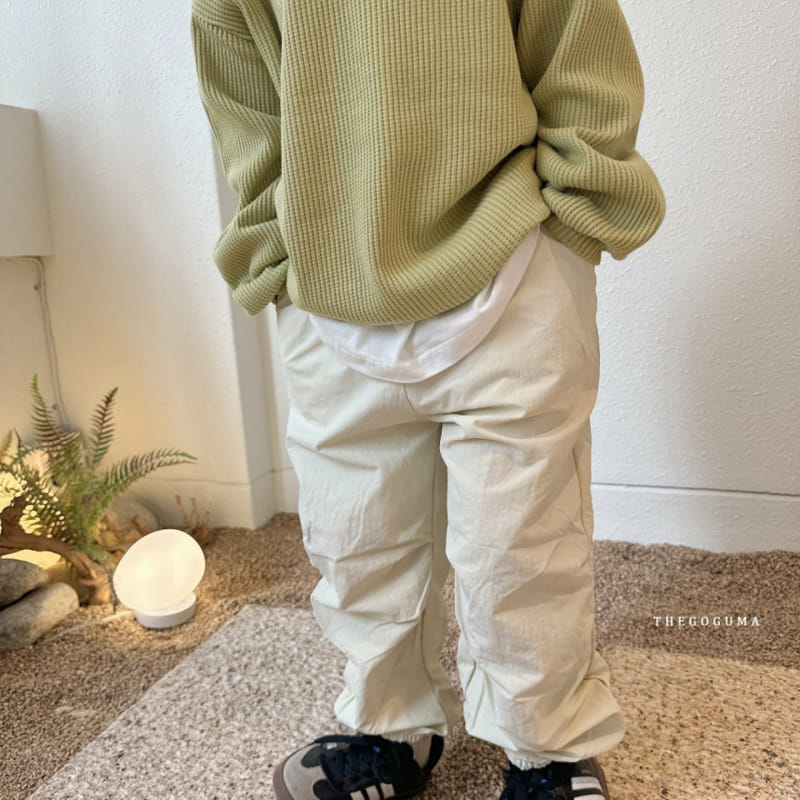 Thegoguma - Korean Children Fashion - #childofig - Wrinkle Jogger Pants - 9
