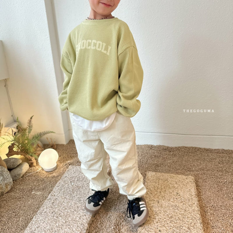 Thegoguma - Korean Children Fashion - #minifashionista - Wrinkle Jogger Pants - 6
