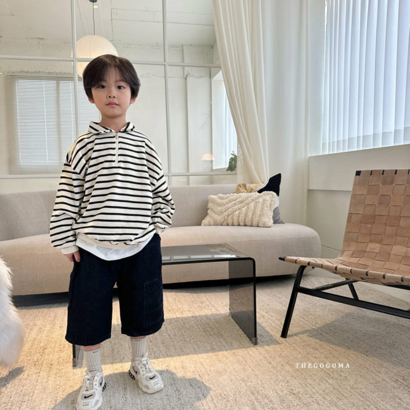 Thegoguma - Korean Children Fashion - #prettylittlegirls - Once Pocket Denim Pants - 10