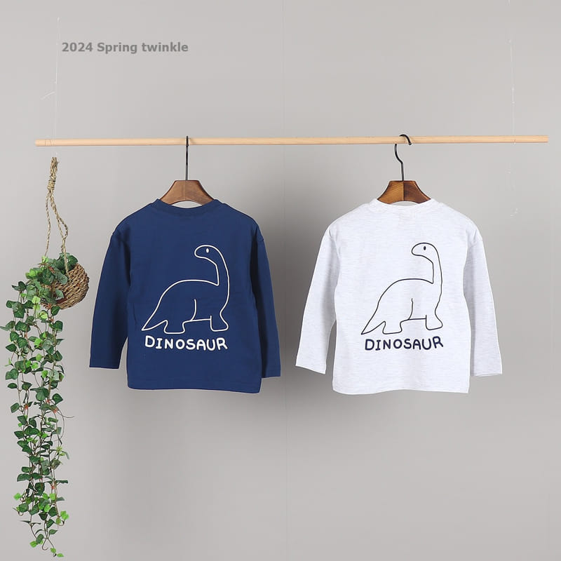 Twinkle - Korean Children Fashion - #stylishchildhood - Dino Tee - 4