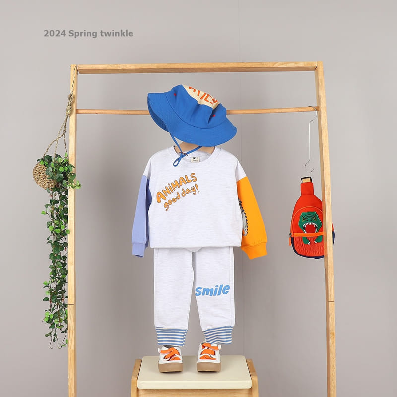 Twinkle - Korean Children Fashion - #designkidswear - St Smile Jogger Pants - 6