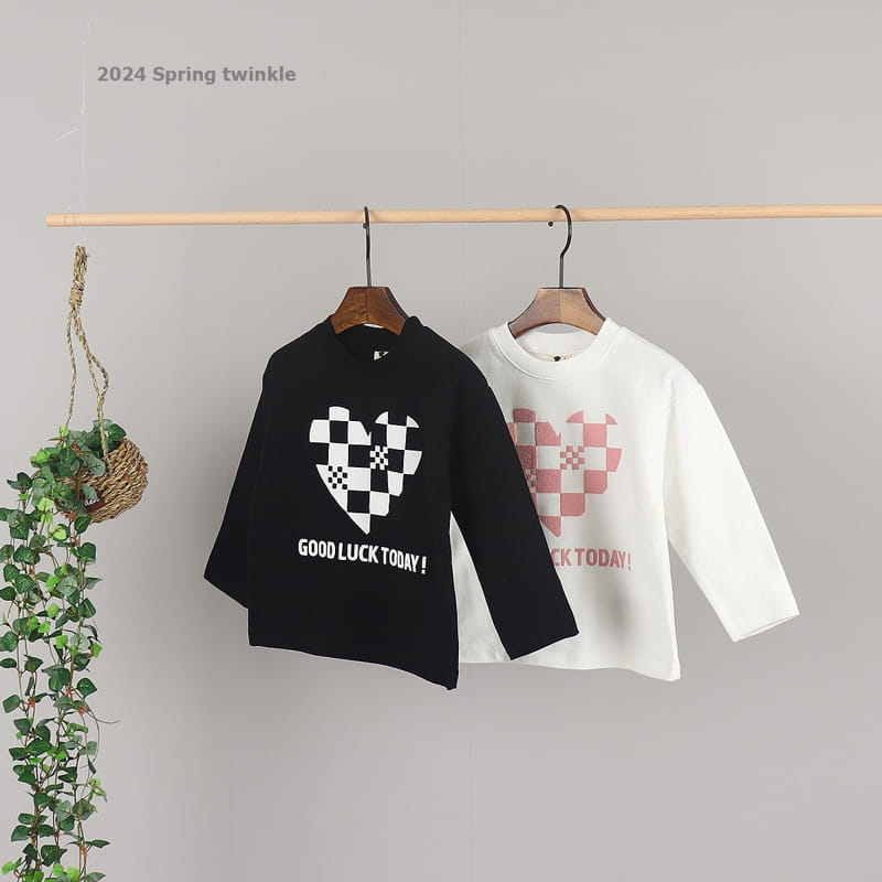 Twinkle - Korean Children Fashion - #kidsshorts - Heart Tee - 6