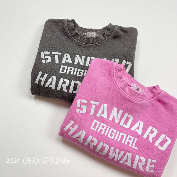U Eo - Korean Children Fashion - #Kfashion4kids - Pig Dyeing Sweatshirt - 6