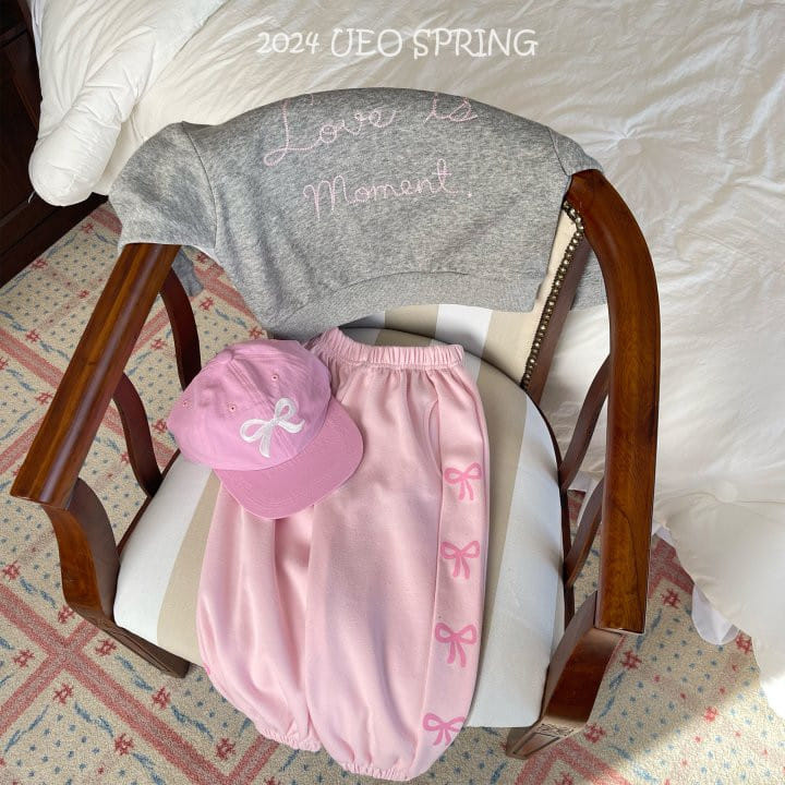 U Eo - Korean Children Fashion - #designkidswear - Lovely Ribbon Jogger Pants - 11