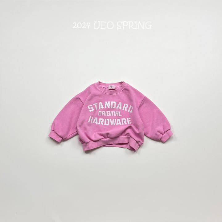 U Eo - Korean Children Fashion - #kidsshorts - Pig Dyeing Sweatshirt - 3