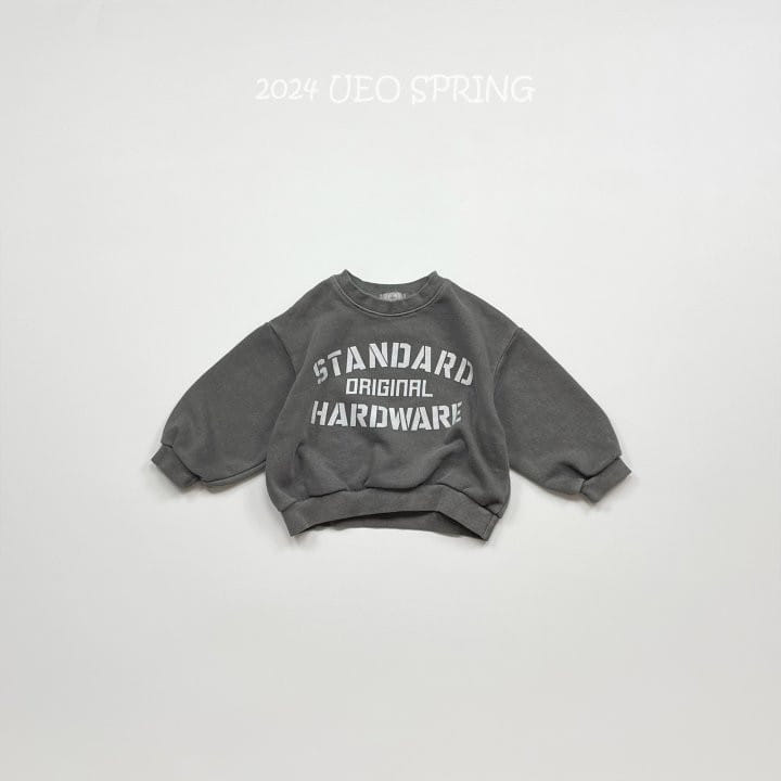 U Eo - Korean Children Fashion - #kidsshorts - Pig Dyeing Sweatshirt - 4
