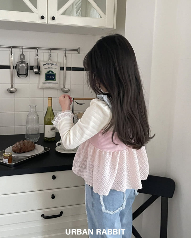 Urban Rabbit - Korean Children Fashion - #childofig - Rose Lace Tee - 8
