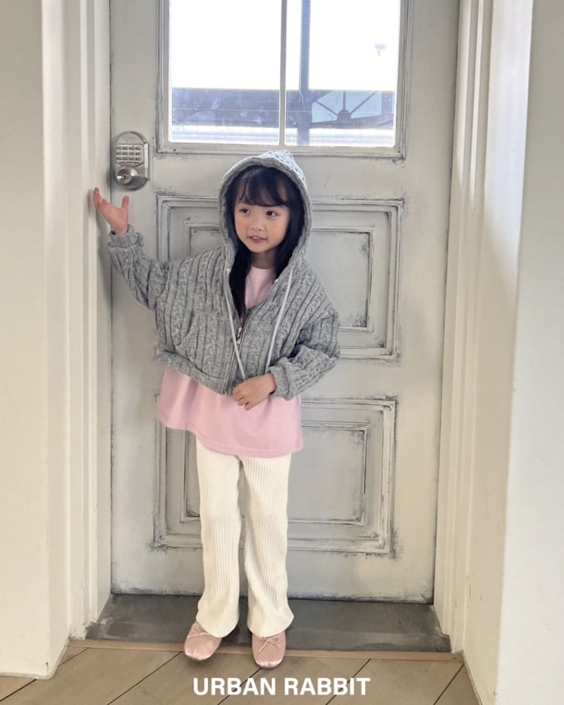 Urban Rabbit - Korean Children Fashion - #childrensboutique - Button Rib Boots Cut Pants - 11