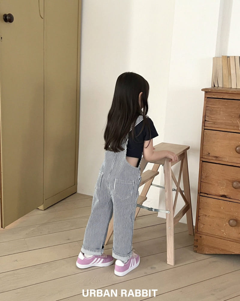 Urban Rabbit - Korean Children Fashion - #discoveringself - Babe Denim Overalls - 6