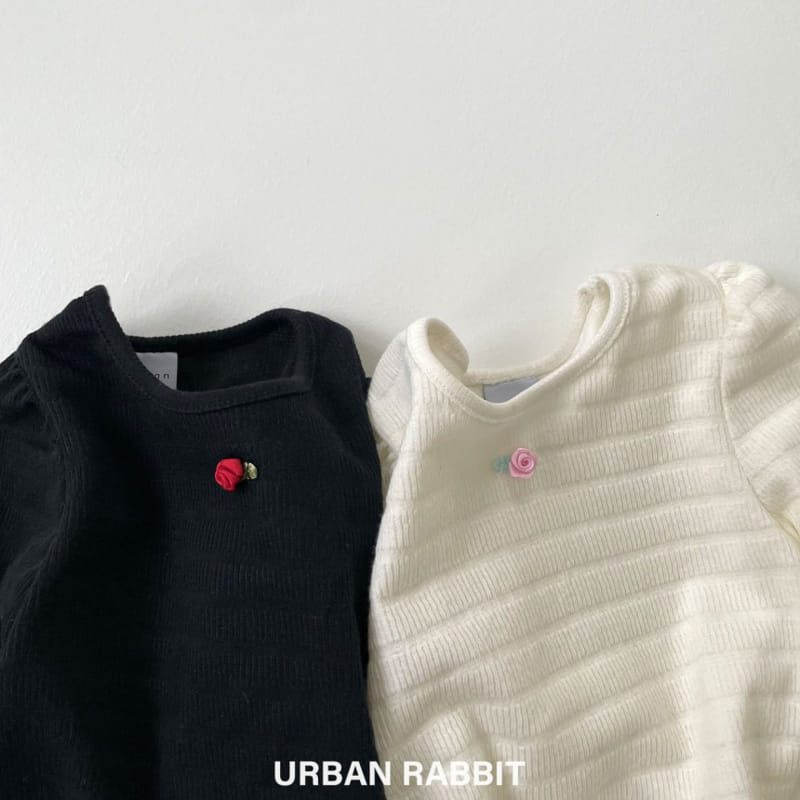Urban Rabbit - Korean Children Fashion - #littlefashionista - Rose Lace Tee