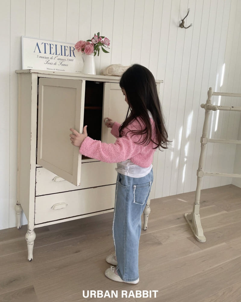 Urban Rabbit - Korean Children Fashion - #magicofchildhood - Fringe Span Denim - 11