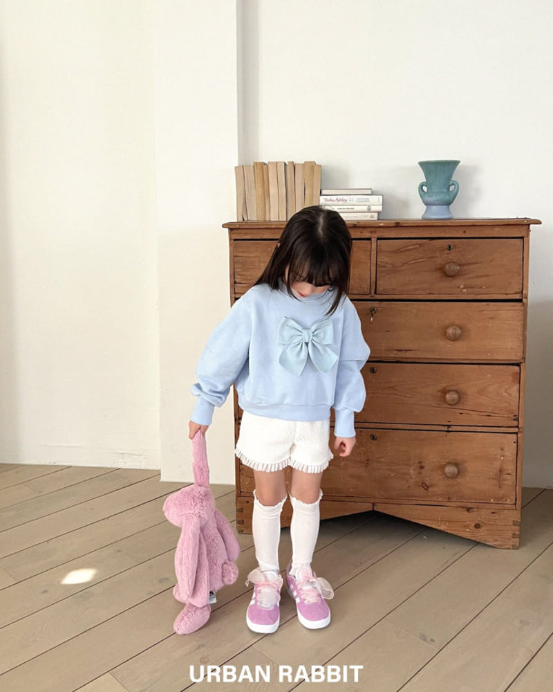 Urban Rabbit - Korean Children Fashion - #prettylittlegirls - Jumbo Ribbon Sweatshirt - 3