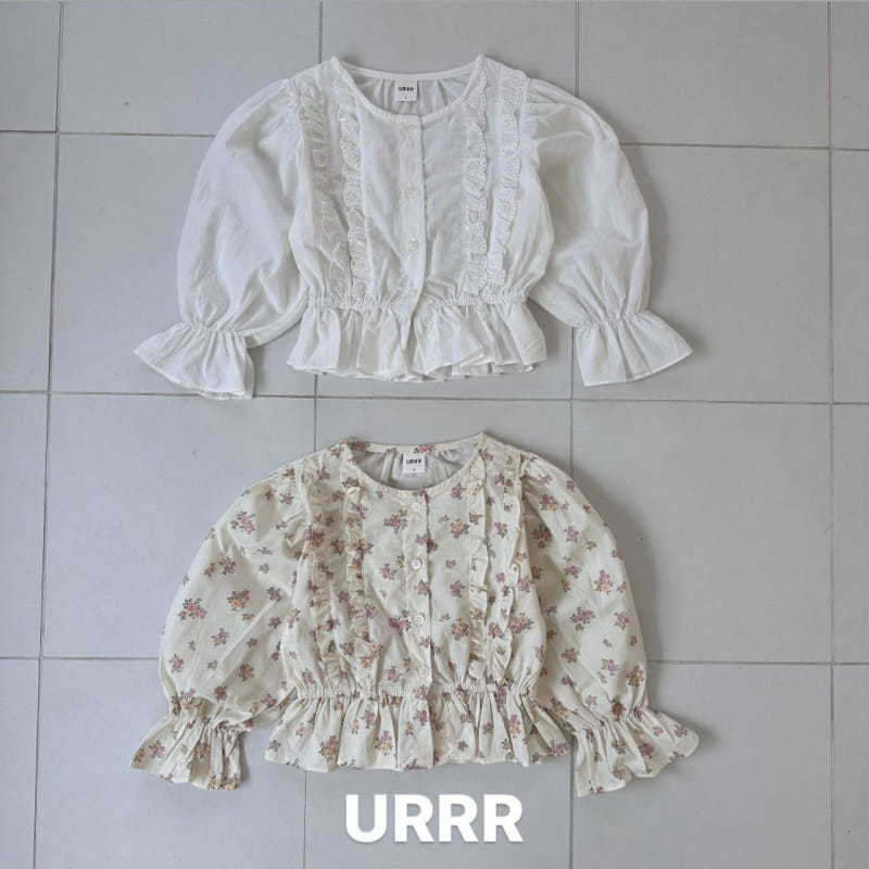 Urrr - Korean Children Fashion - #fashionkids - Fore Frill Blouse