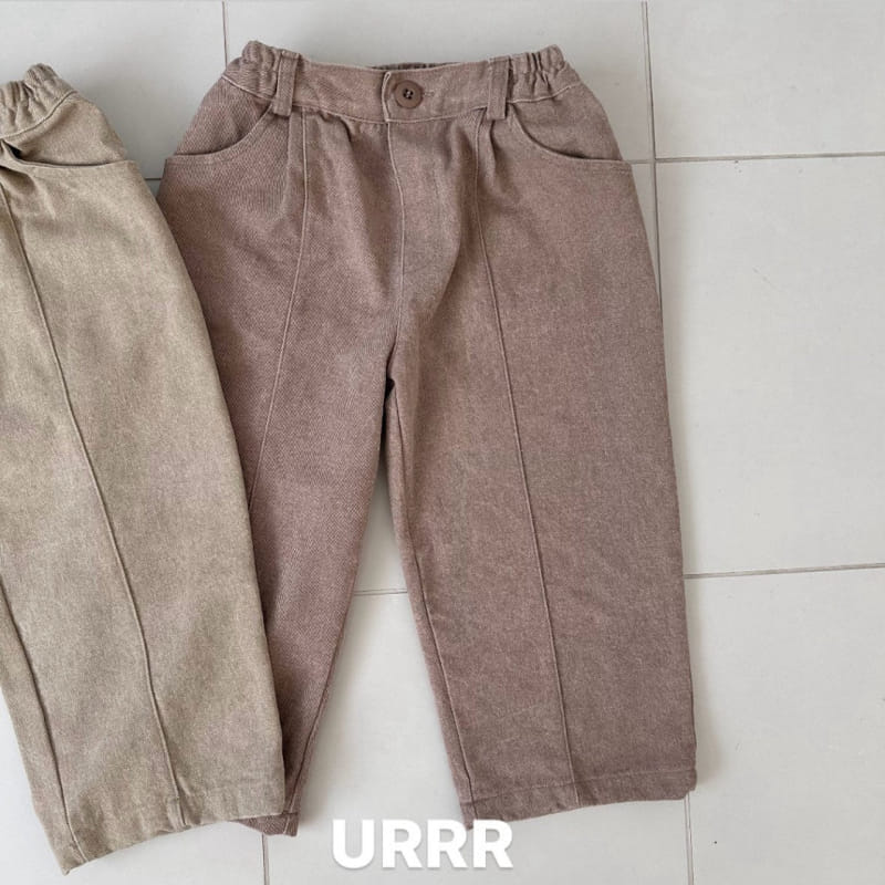 Urrr - Korean Children Fashion - #kidsshorts - Olive Pants - 5
