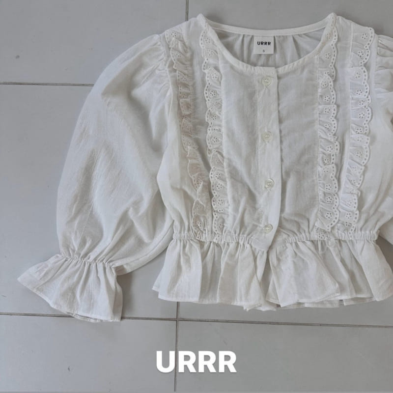 Urrr - Korean Children Fashion - #kidsstore - Fore Frill Blouse - 3