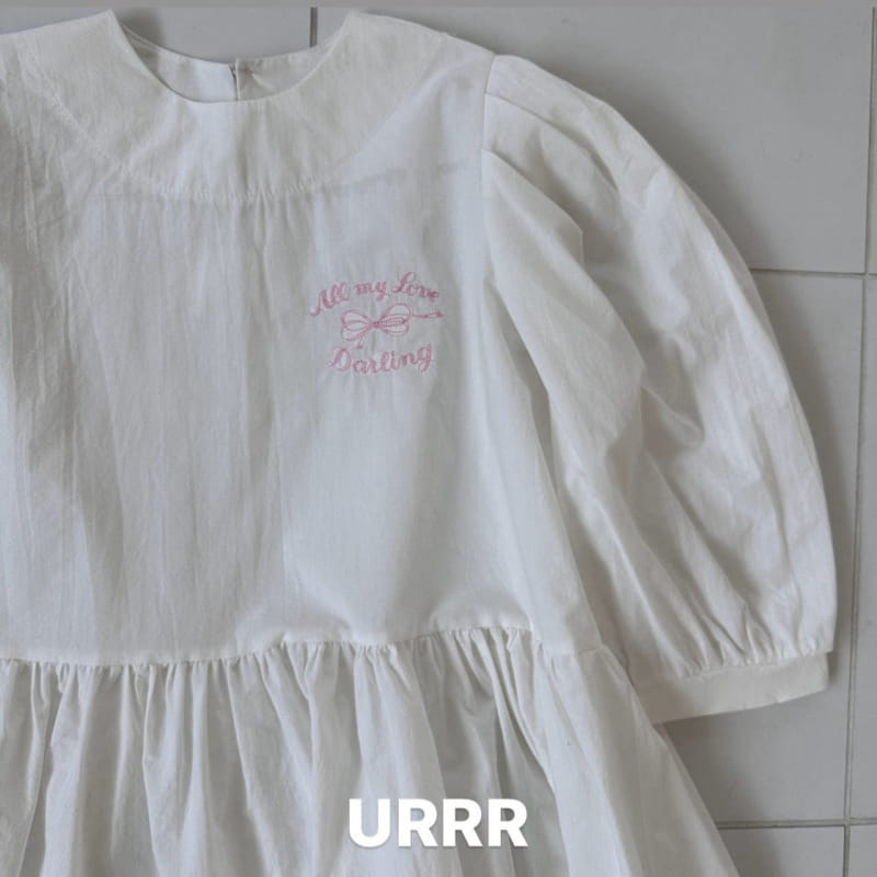 Urrr - Korean Children Fashion - #stylishchildhood - Plain One-Piece - 3