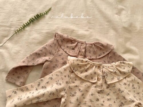 Valu Bebe - Korean Baby Fashion - #babyboutique - Flower Frill Tee - 6