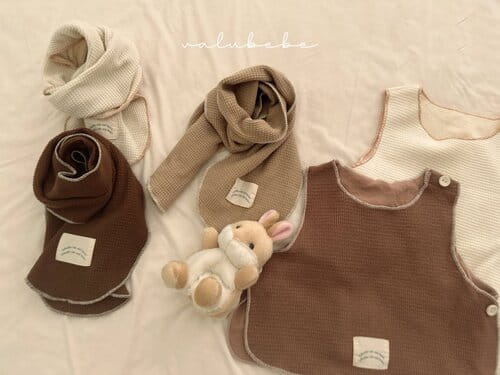 Valu Bebe - Korean Baby Fashion - #babyboutique - Mui Waffle Muffler  - 9
