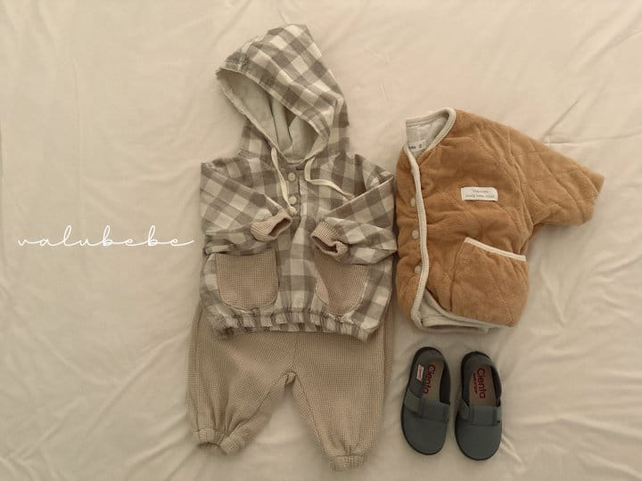 Valu Bebe - Korean Baby Fashion - #babyfashion - Waffle Jogger Pants - 2