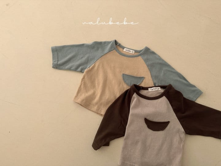 Valu Bebe - Korean Baby Fashion - #babyfashion - Half Moon Raglan Tee