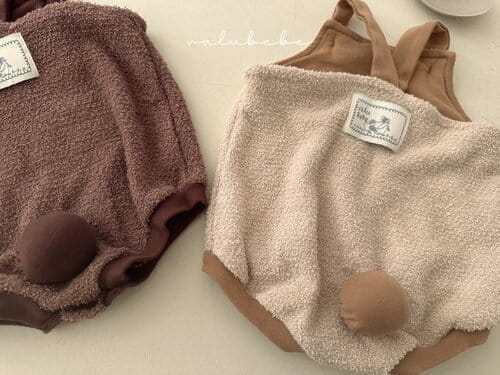 Valu Bebe - Korean Baby Fashion - #babyfever - Dochi Dungarees Body Suit - 3