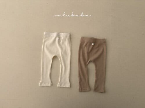 Valu Bebe - Korean Baby Fashion - #babyfever - Basic Rib Leggings - 9