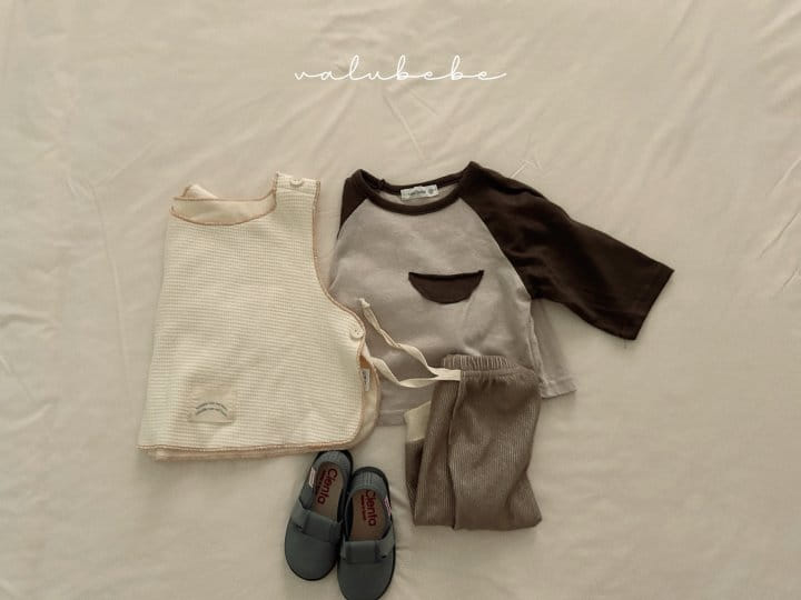 Valu Bebe - Korean Baby Fashion - #babyfever - Half Moon Raglan Tee - 2