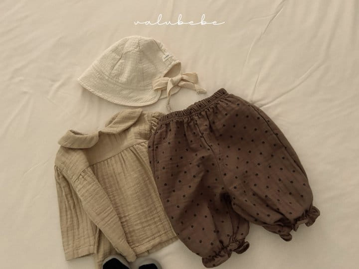 Valu Bebe - Korean Baby Fashion - #babygirlfashion - Circle Shirring Blouse - 9