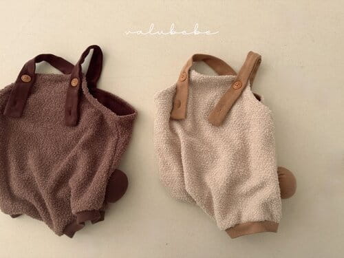 Valu Bebe - Korean Baby Fashion - #babyfever - Dochi Dungarees Body Suit - 4