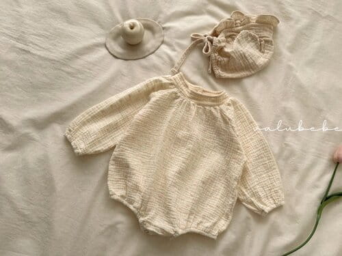 Valu Bebe - Korean Baby Fashion - #babyfever - Frill Bonnet - 4