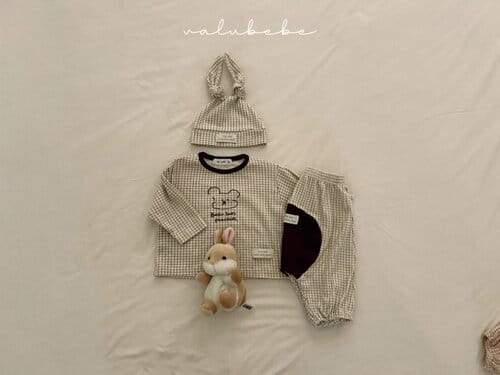 Valu Bebe - Korean Baby Fashion - #babygirlfashion - Badugi Check Tee - 2