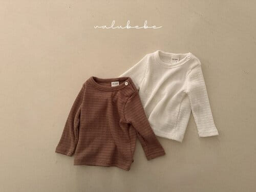 Valu Bebe - Korean Baby Fashion - #babylifestyle - Button Piping Tee - 7