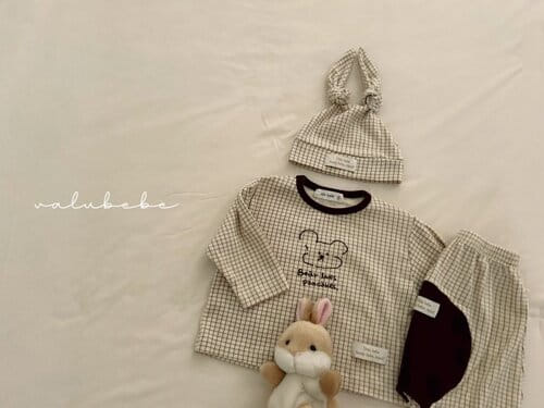 Valu Bebe - Korean Baby Fashion - #babylifestyle - Varney Check Beanie